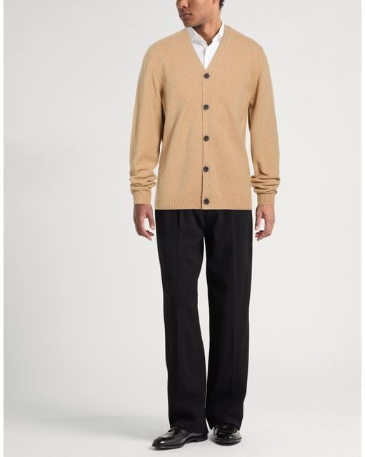 Alpha Studio Natural Cardigan Recycled Wool, Wool, Recycled Polyamide, Polyamide, Elastane for men
