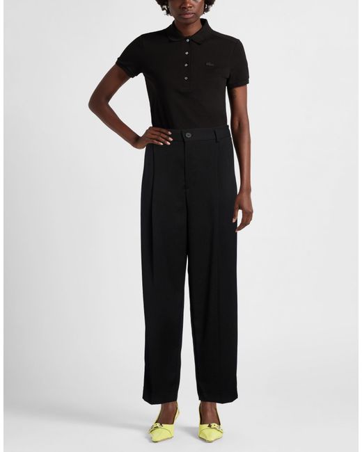 ViCOLO Black Pants Polyester, Viscose, Elastane