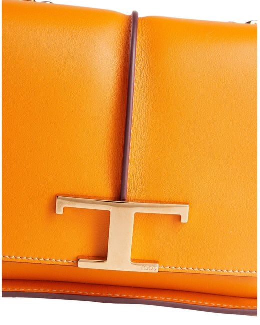 Tod's Orange Shoulder Bag