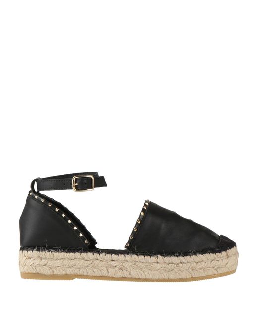 Vidorreta Women's Black Espadrilles