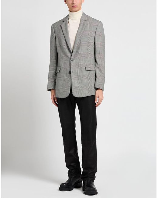 Aspesi Gray Blazer Virgin Wool for men