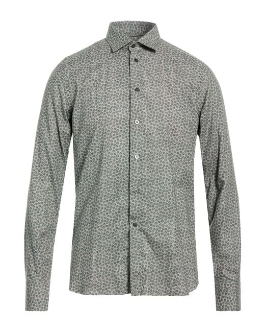 Camisa BRANCACCIO de hombre de color Gray