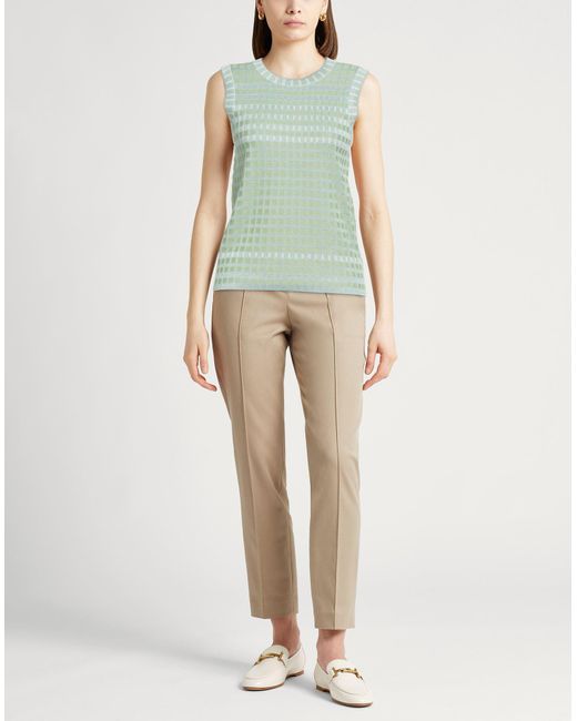 Malo Green Sweater Silk