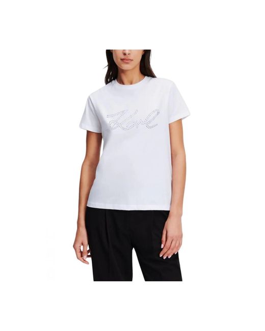 T-shirt Karl Lagerfeld en coloris White