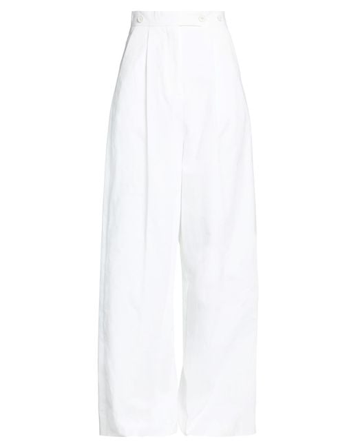 Givenchy White Pants Cotton