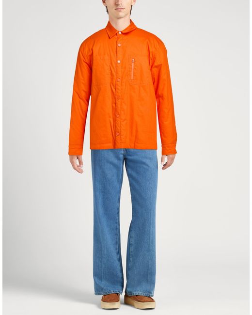 Bikkembergs Orange Jacket for men