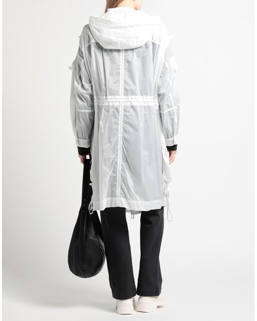 DSquared² White Overcoat & Trench Coat