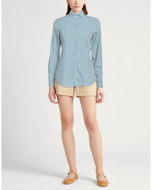 Xacus Blue Deep Shirt Cotton, Polyamide, Elastane