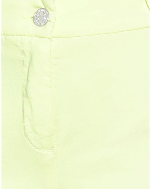 Cambio Yellow Pants Cotton, Elastane