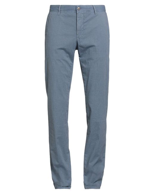 Incotex Blue Midnight Pants Cotton, Elastane for men