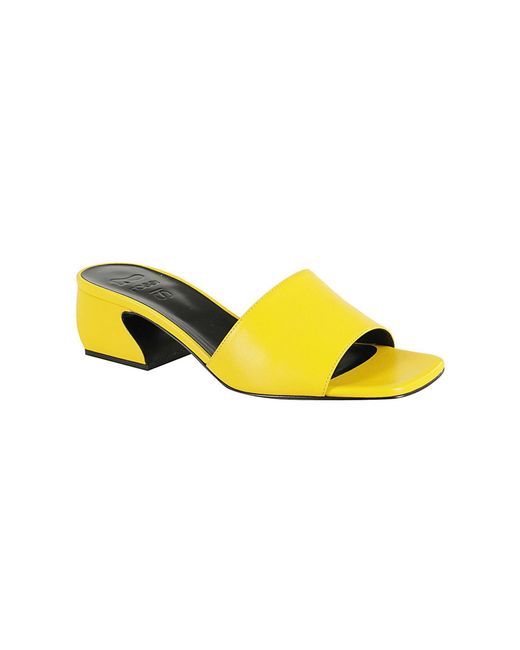 Sandales Sergio Rossi en coloris Yellow