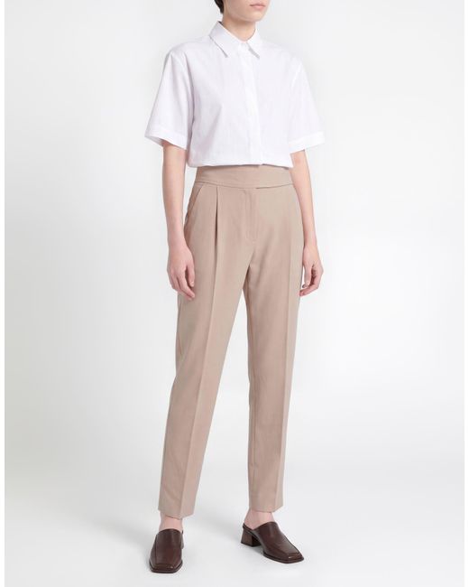 Antonelli Natural Pants Polyester, Wool, Elastane