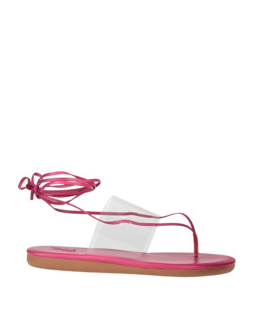 Ancient Greek Sandals Pink Thong Sandal