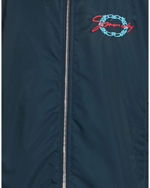 Givenchy Blue Jacket Polyester for men