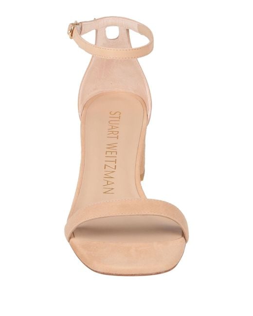 Stuart Weitzman Natural Sandals