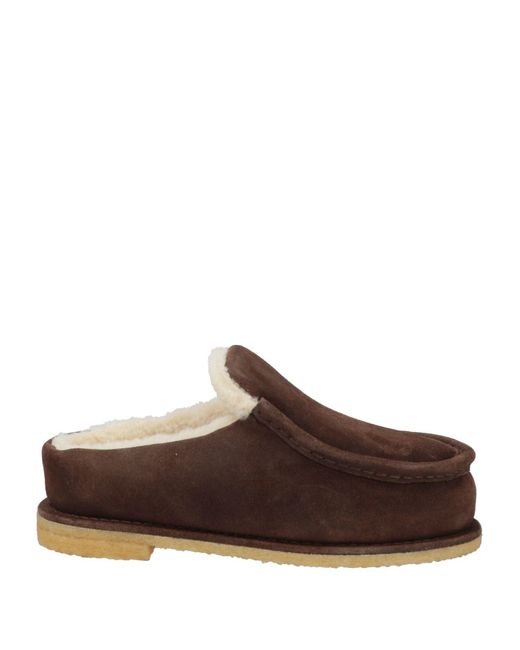 J.W. Anderson Brown Mules & Clogs