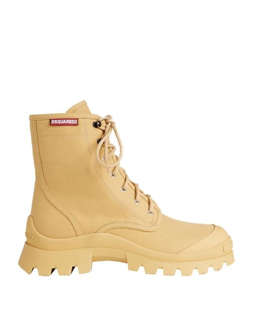 DSquared² Natural Ankle Boots for men
