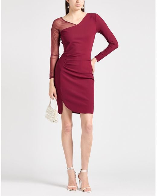 La Petite Robe Di Chiara Boni Red Mini-Kleid