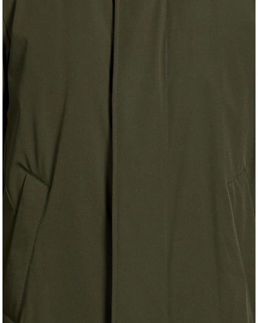 Paul & Shark Green Jacket Polyester, Elastane for men