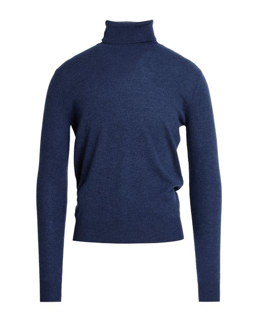 Aragona Blue Turtlenecks for men
