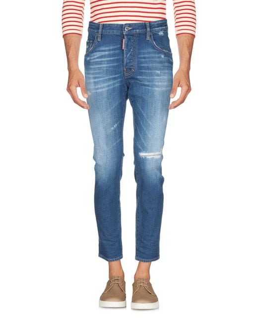 DSquared² Blue Jeans Cotton, Elastane for men