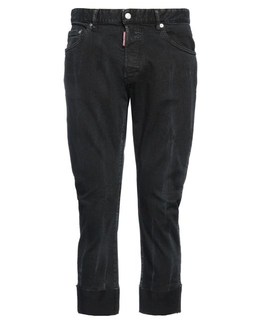 DSquared² Cropped Jeans in Black für Herren