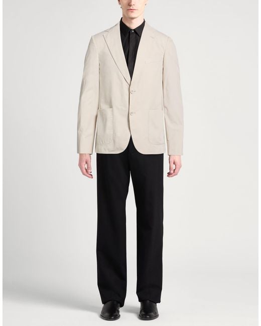 Officine Generale Natural Blazer Cotton for men