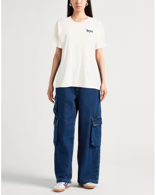 Rag & Bone White Ivory T-Shirt Cotton