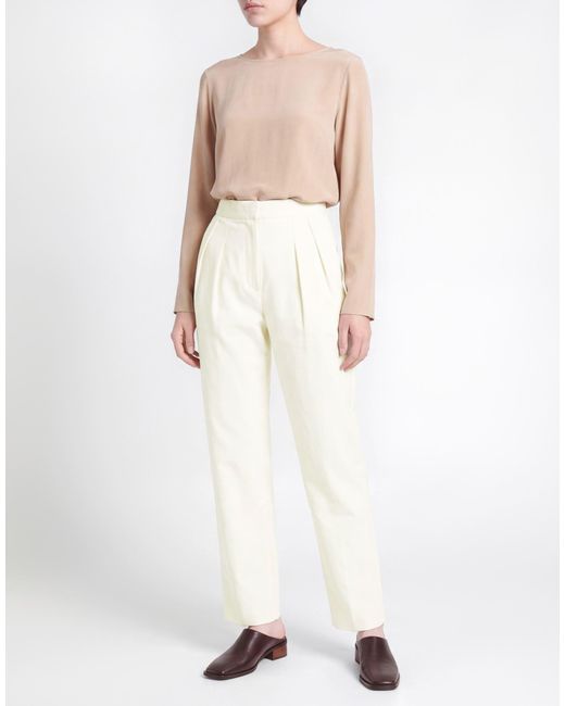 Max Mara White Trouser