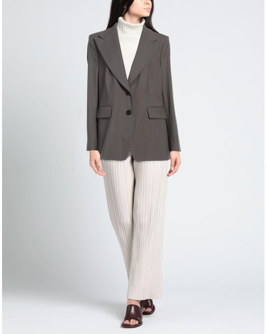Windsor. Gray Lead Blazer Virgin Wool