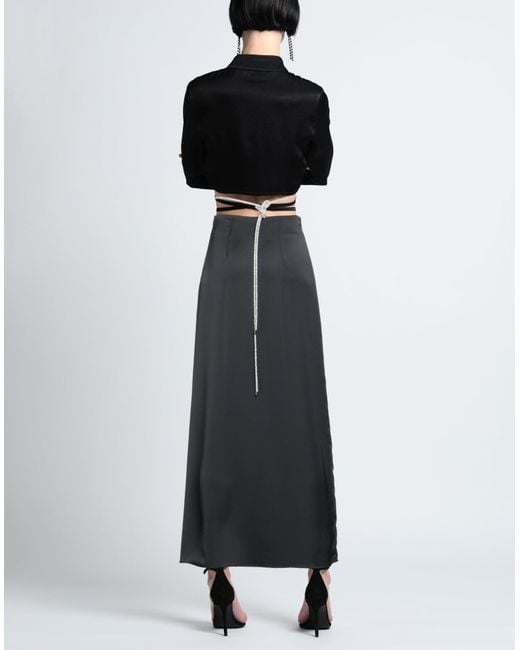 SIMONA CORSELLINI Black Maxi-Rock