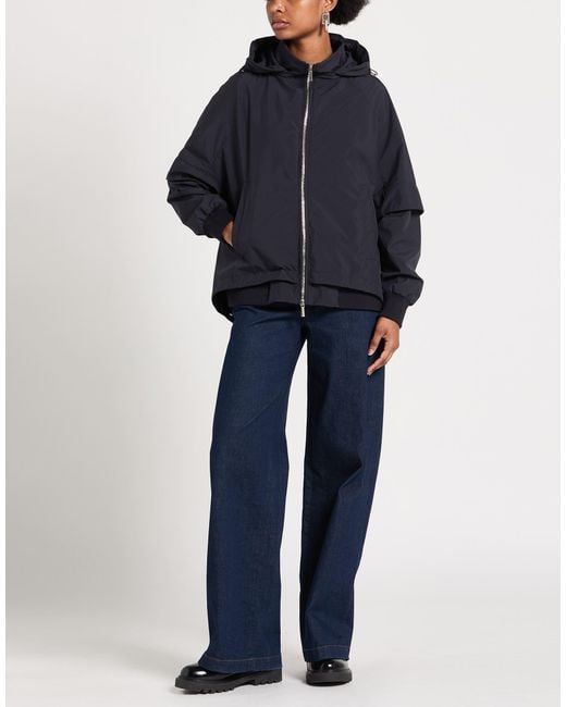 Moorer Blue Midnight Jacket Polyester