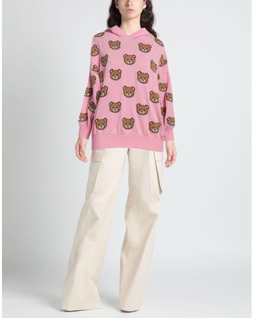 Pullover di Moschino in Pink