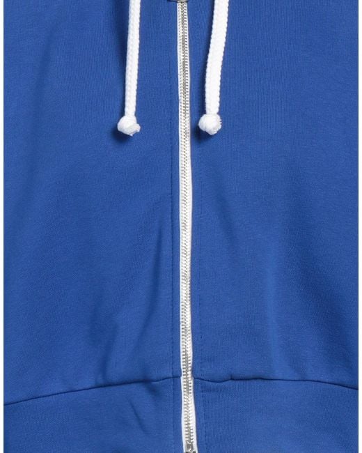 Jijil Blue Sweatshirt Cotton, Polyester, Polyamide, Nylon, Elastane