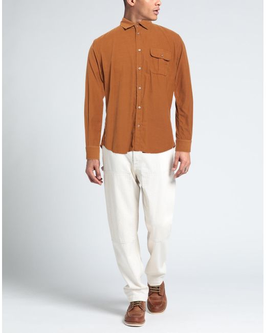 Glanshirt Brown Shirt for men