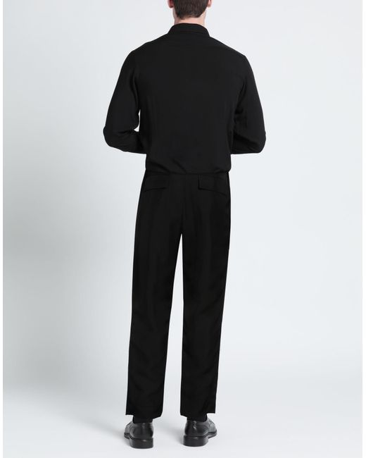 SAPIO Black Trouser for men