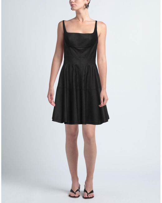 Giovanni bedin Black Mini-Kleid