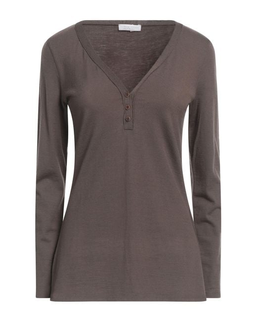 Le Tricot Perugia Brown Pullover