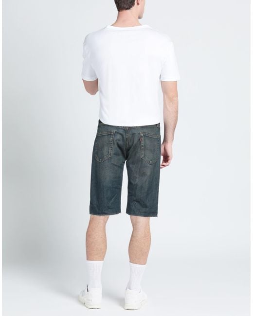 Levi's Blue Denim Shorts for men