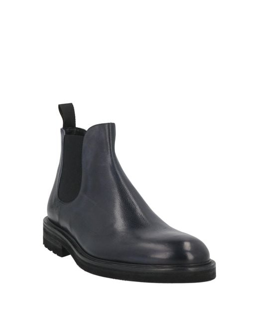 JEROLD WILTON Black Midnight Ankle Boots Leather for men