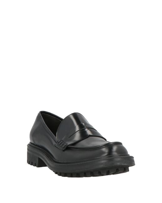 Pollini Gray Mokassin