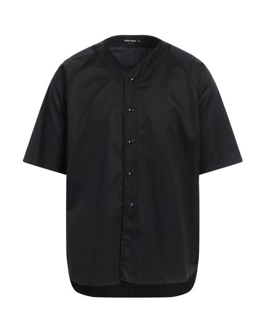 Camisa Giorgio Armani de hombre de color Black
