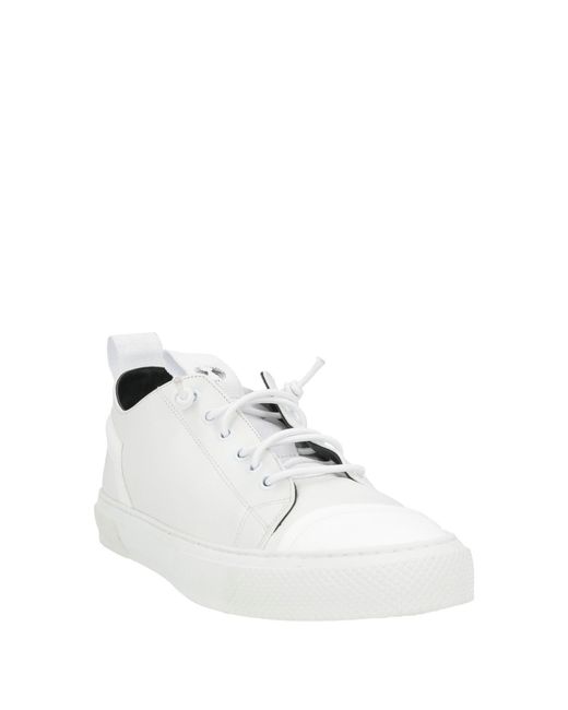 Bruno Bordese White Sneakers Leather for men