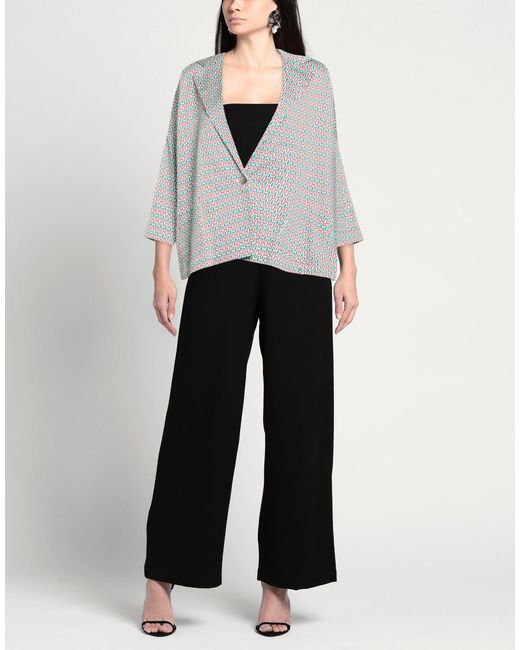 JUSTMINE Gray Blazer Cotton, Elastane