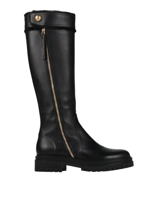 Gianvito Rossi Black Stiefel