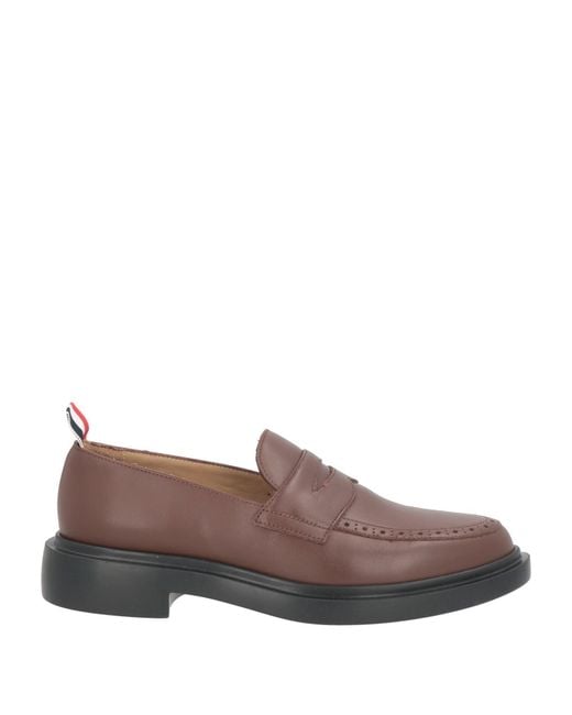 Thom Browne Brown Loafers Leather