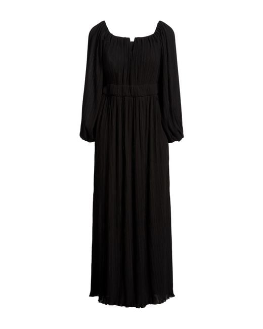 MEIMEIJ Black Maxi Dress Polyester
