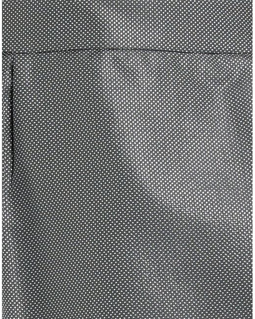 Moschino Gray Midi Skirt Polyester
