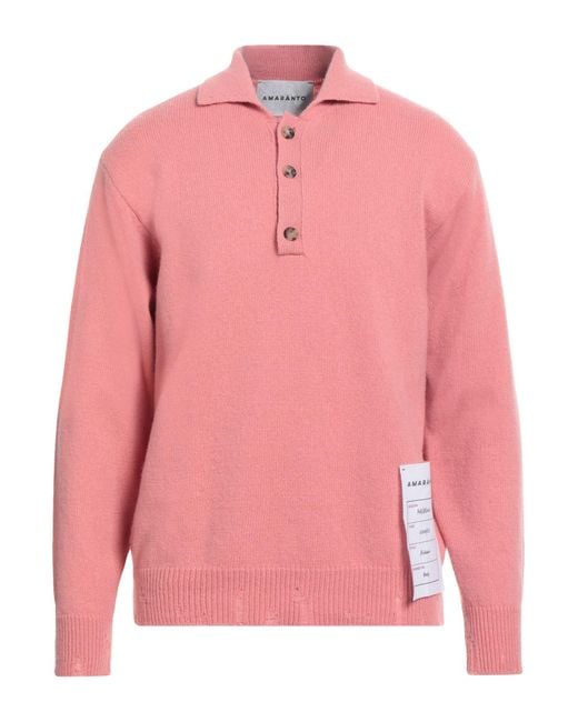 Amaranto Pullover in Pink für Herren