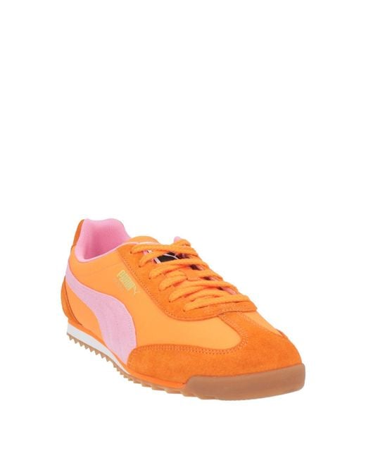 PUMA Orange Sneakers for men
